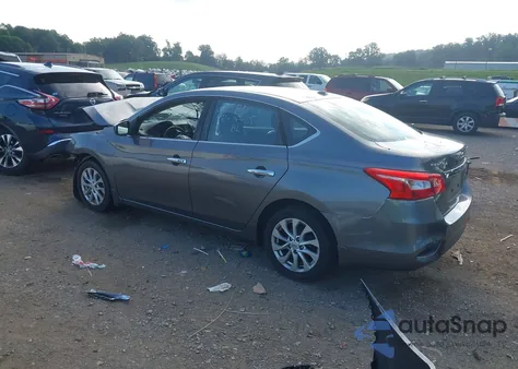 2018 Nissan Sentra S/Sv/Sr/Sl from USA, damaged, VIN 3N1AB7AP8JY252589